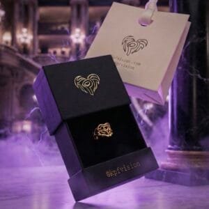 Bague KPF dorée