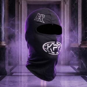 Cagoule noire logo KPF